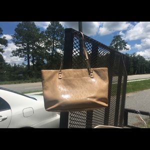 Michael Kors Large Beige Purse!